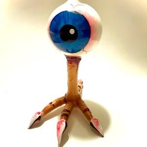 Eyeball on Chicken Feet Hand Blown Ornament